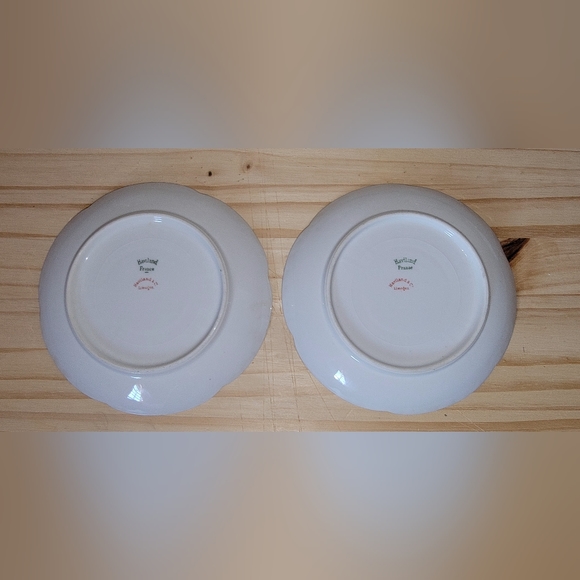 Haviland limoges saucers (2) - Picture 2 of 2